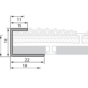 AVIATOR AFSLUT RF 250 CM