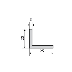 RAMME INDB 20X25X3 500/20