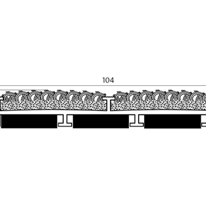 AVIATOR 17 MM ANTRACIT 150CM