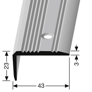TRAPPEFORKANT 23X43MM 225 MAT