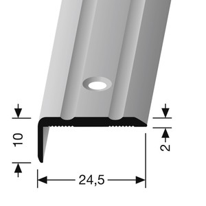VINKEL SKINNE 10X25,5MM 236MAT