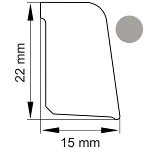 PRIMOCEL SKURELISTE GRÅ