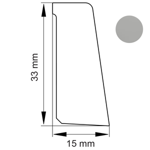 PRIMOCEL SKURELISTE GRÅ